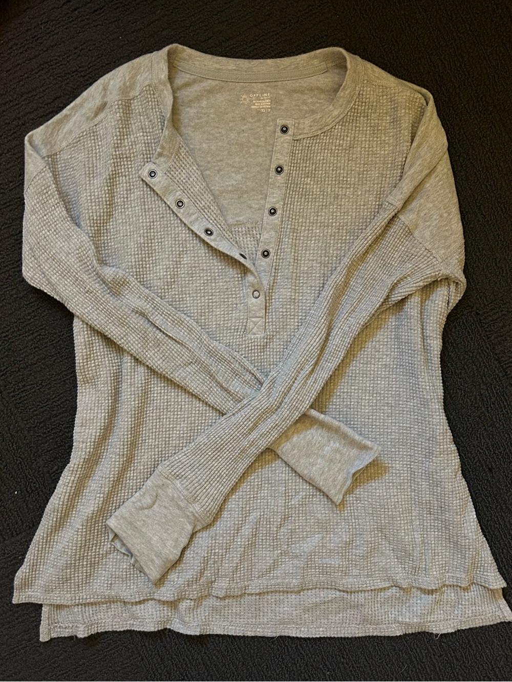 AERIE Offline waffle long sleeve